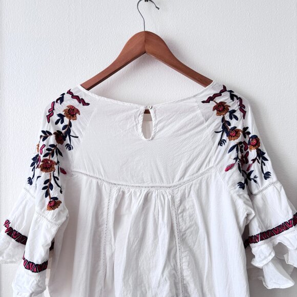 Free People Pavlo Cotton Embroidered Mini Dress - Picture 7 of 8
